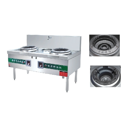 新能源炒菜电喷双炒单温灶